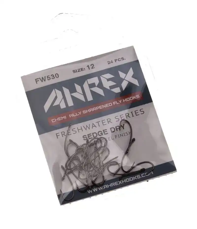 FW530 Sedge Dry Hook Barbed #10