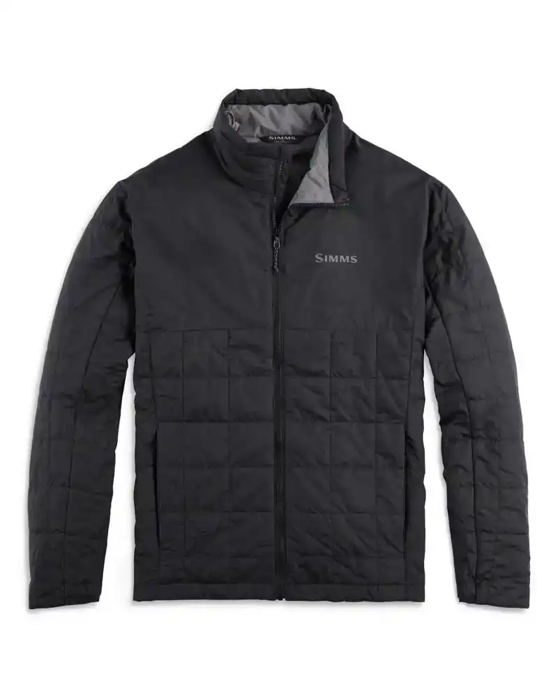 Fall Run Collared Jacket Black L