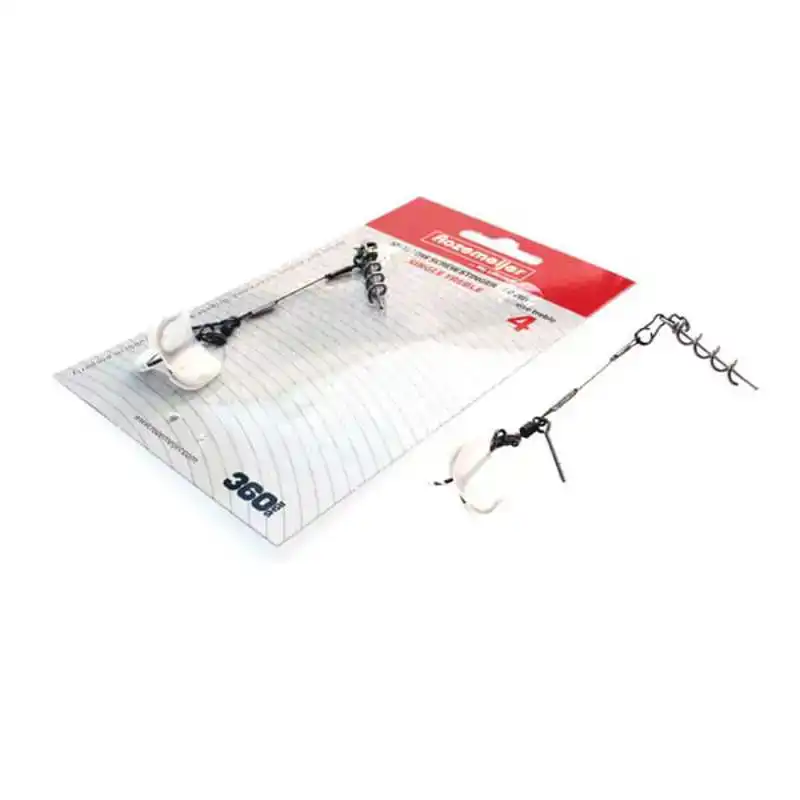 Shallow Screw Stinger - Single Treble - Haken: 4 - 10 cm