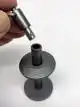 Tippet Holder Metallic Grey