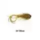 Waterpushing Pike Flies - 1# - Brown