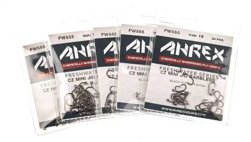 FW555 CZ Mini Jig Barbless #10