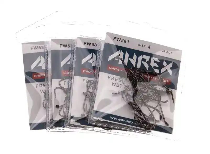 FW581 Wet Fly Hook Barbless #10