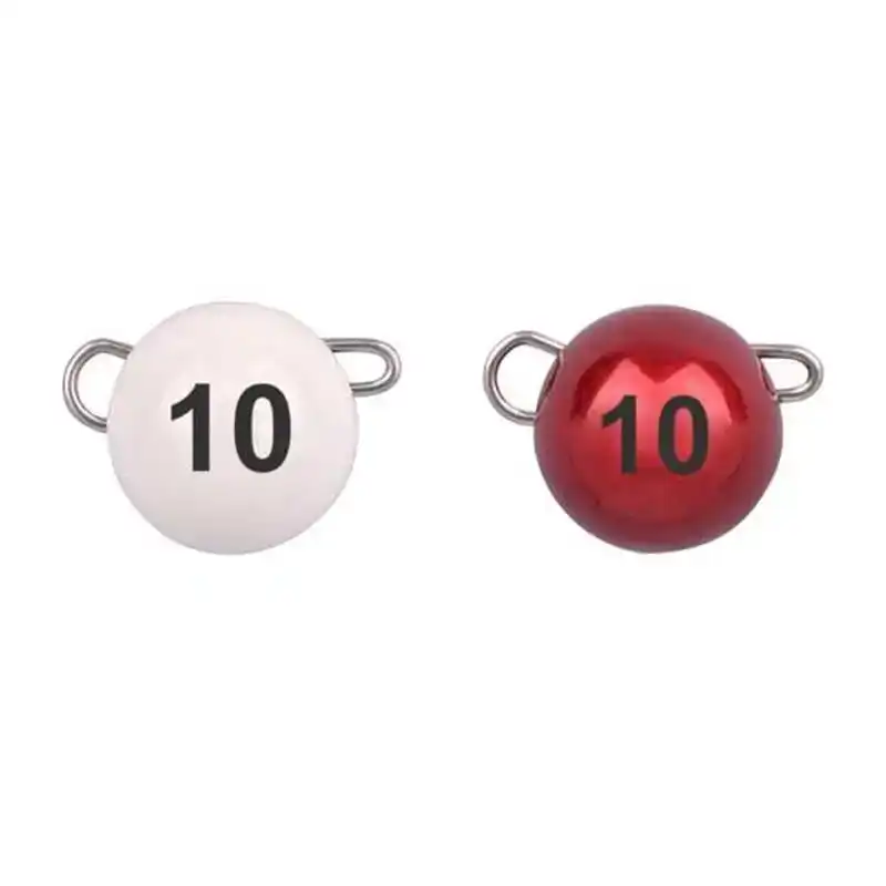 Freestyle Tungsten Bottom Jigs - 3 Gramm - Natural/Gold