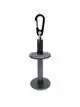 Tippet Holder Metallic Grey
