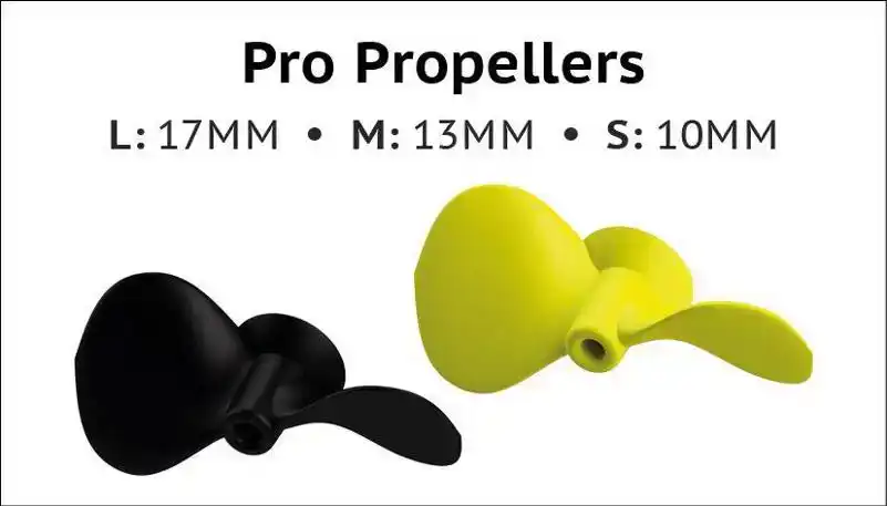 Propellers L (17mm) Black
