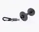 Tippet Holder Metallic Grey