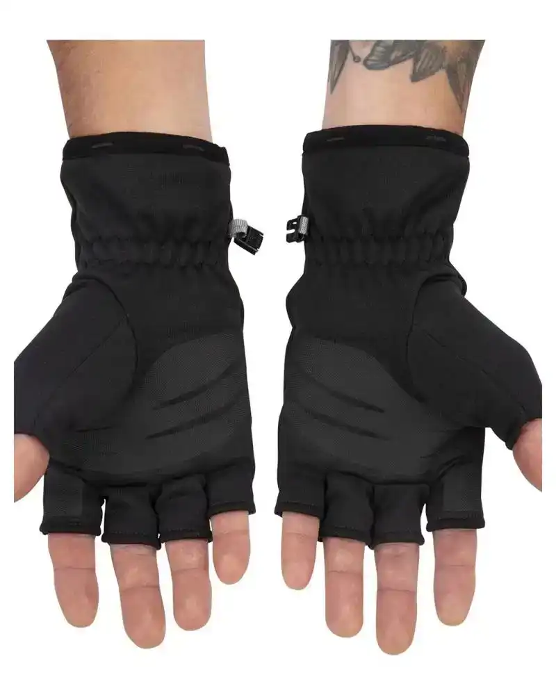 Freestone Half Finger Black S