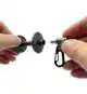 Tippet Holder Metallic Grey